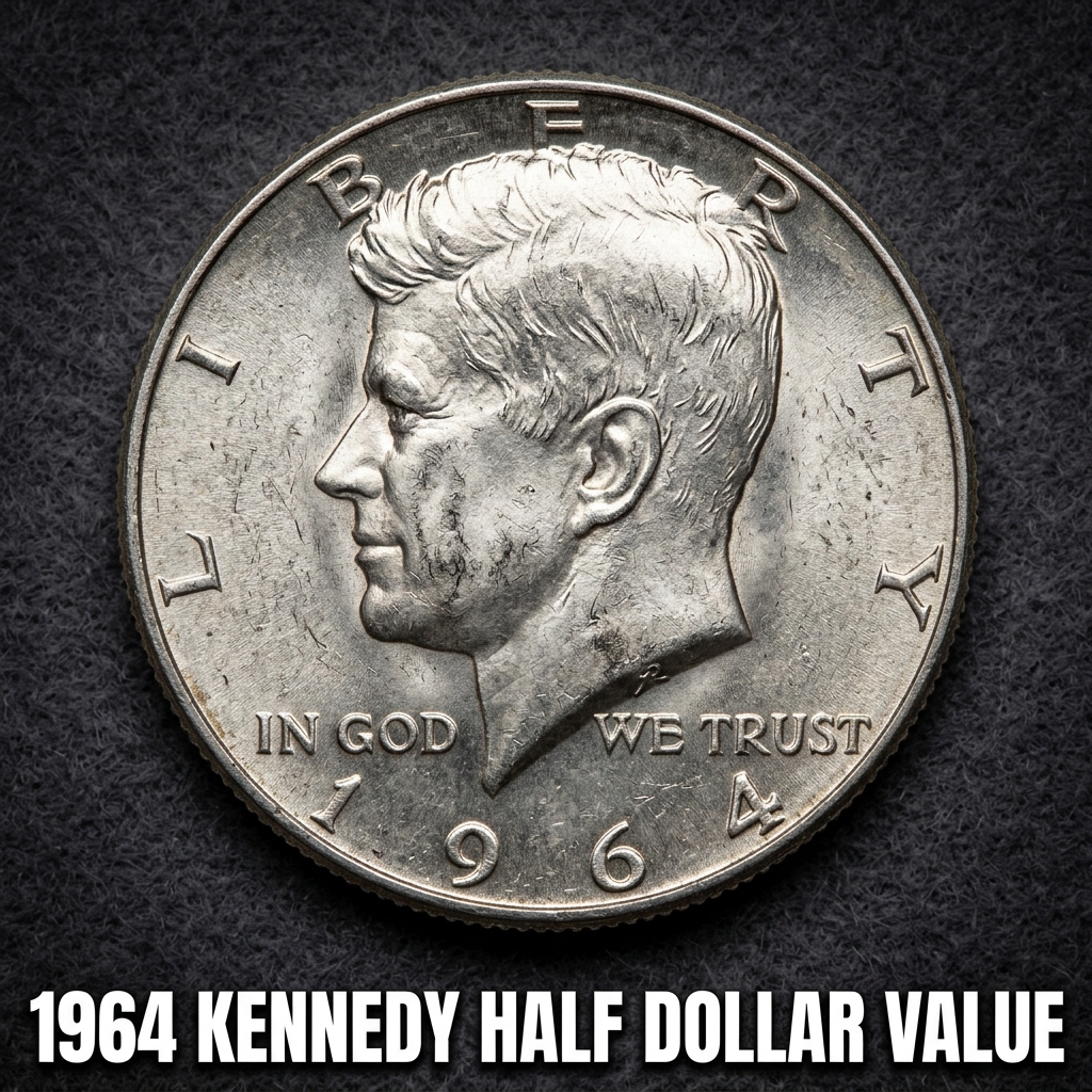 1964 Kennedy Half Dollar Value – What This Classic Silver Coin Is Worth Today