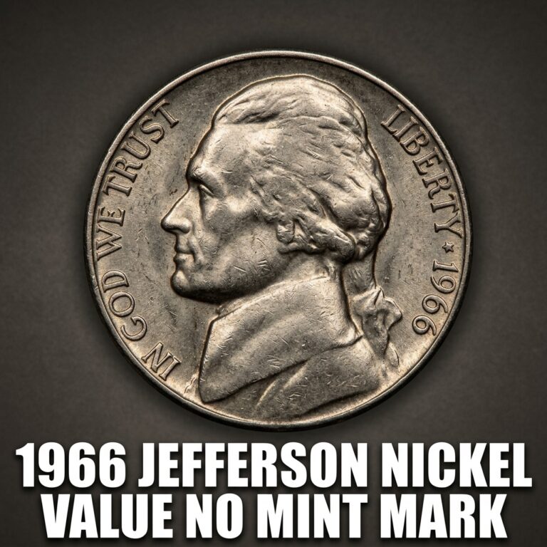 1966 Jefferson Nickel Value No Mint Mark What It's Worth Today