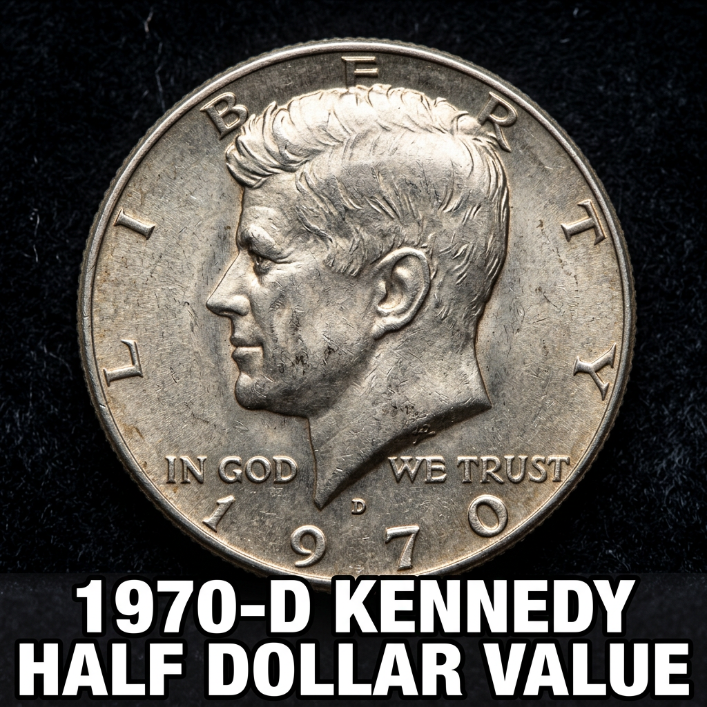 1970-D Kennedy Half Dollar Value Guide What This Coin Is Really Worth