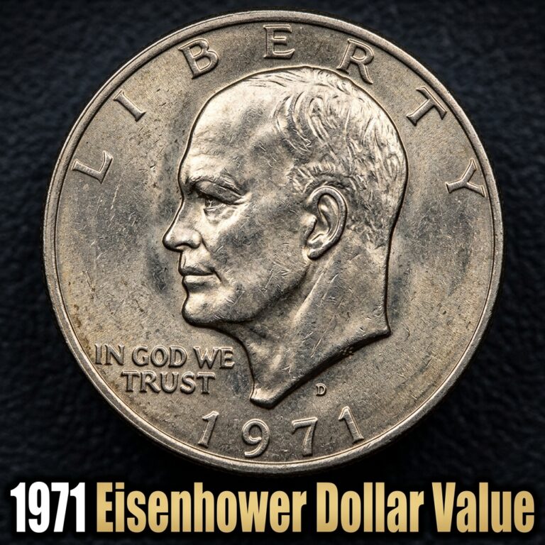 1971 Eisenhower Dollar Value What Is This Big Coin Worth Today