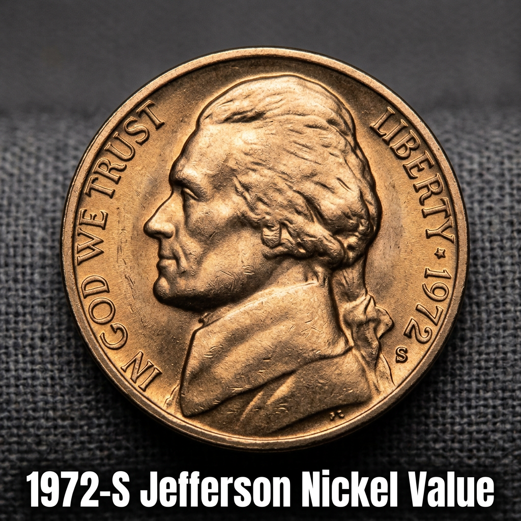 1972-S Jefferson Nickel Value What It's Worth and Why Collectors Care