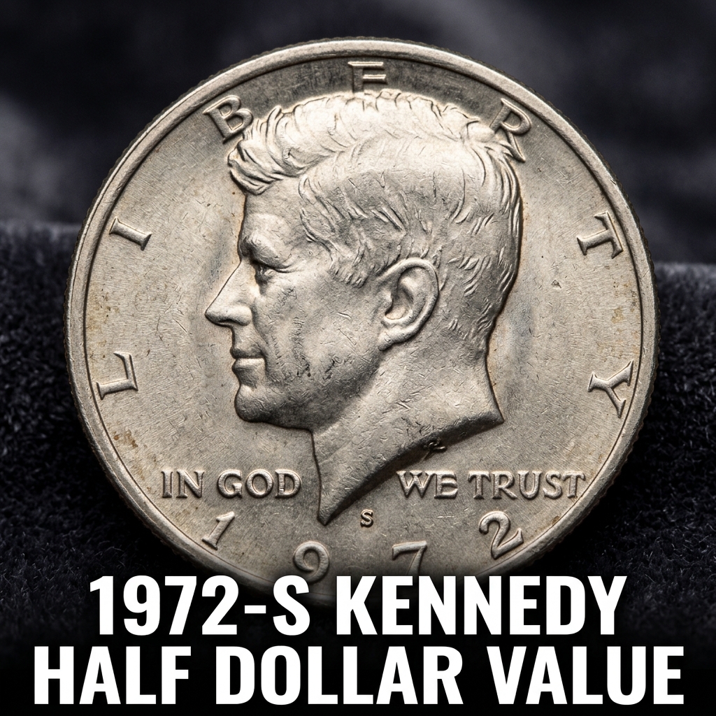 1972-S Kennedy Half Dollar Value What Is This Coin Worth Today