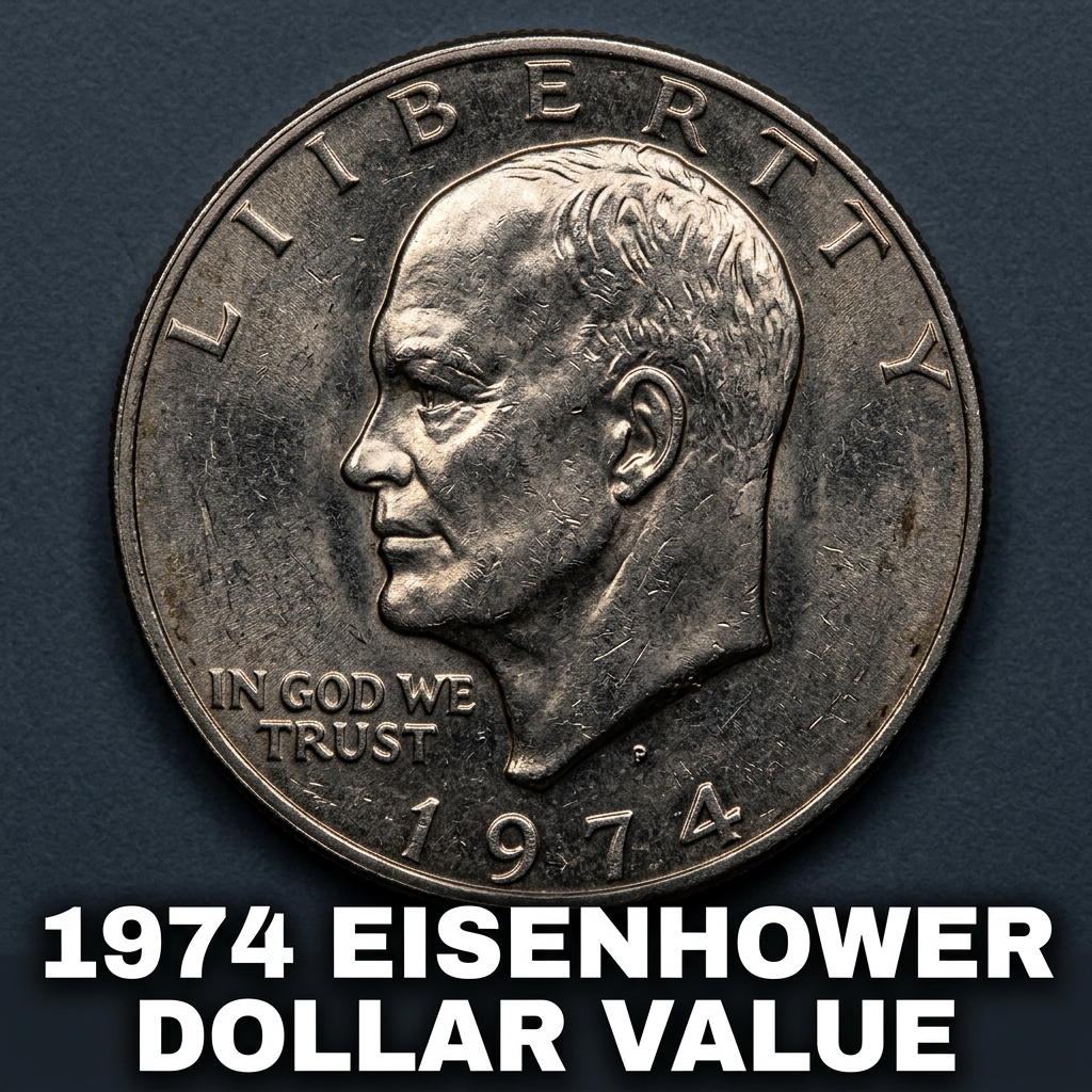 1974 Eisenhower Dollar Value What Is It Worth Today