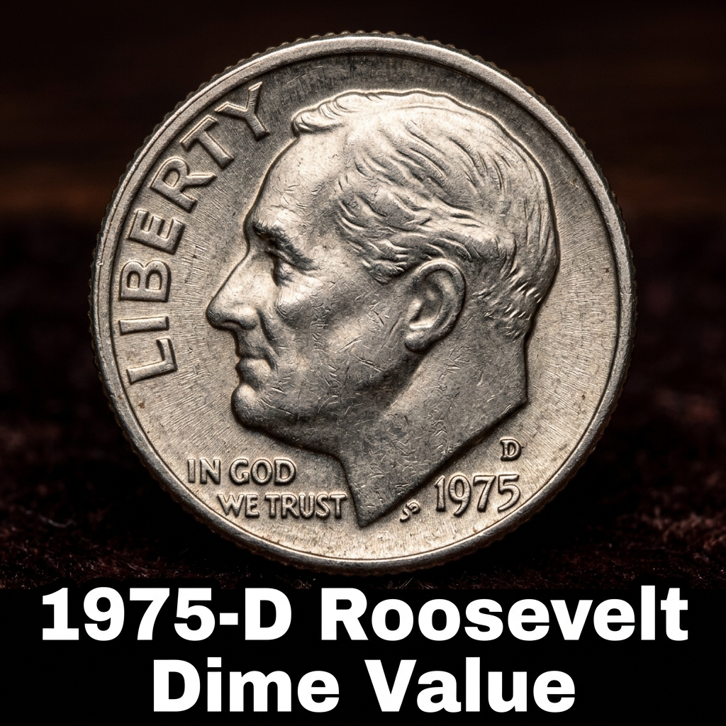 1975-D Roosevelt Dime Value Guide What This Denver Mint Coin Is Really Worth