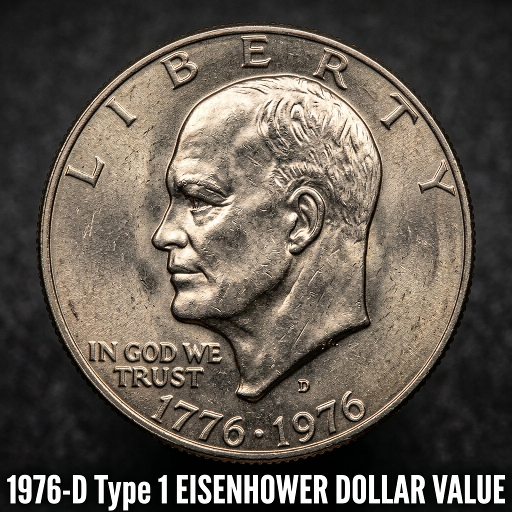 1976-D Type 1 Eisenhower Dollar Value and What Collectors Are Paying Today