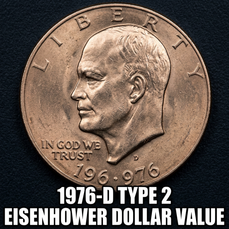 1976-D Type 2 Eisenhower Dollar Value Guide What It's Worth and Why