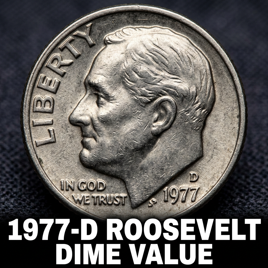 1977-D Roosevelt Dime Value Guide What It's Worth and How to Tell