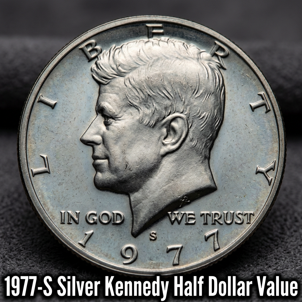 1977-S Silver Kennedy Half Dollar Value Guide What This Proof Coin Is Really Worth