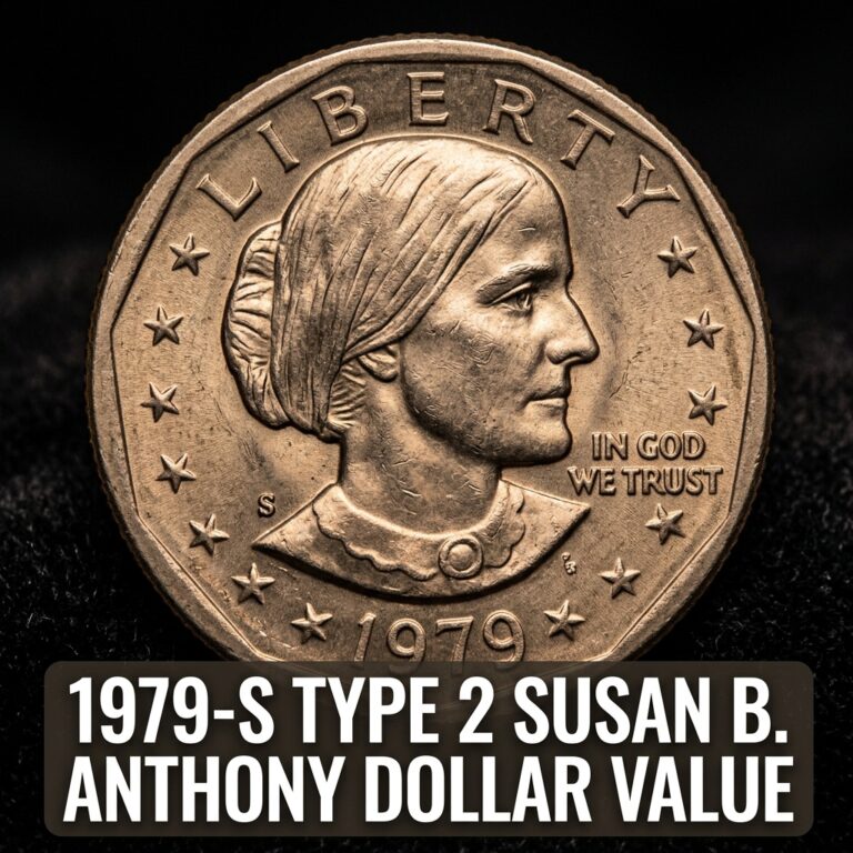 1979-S Type 2 Susan B. Anthony Dollar Value and What Collectors Are Paying Today