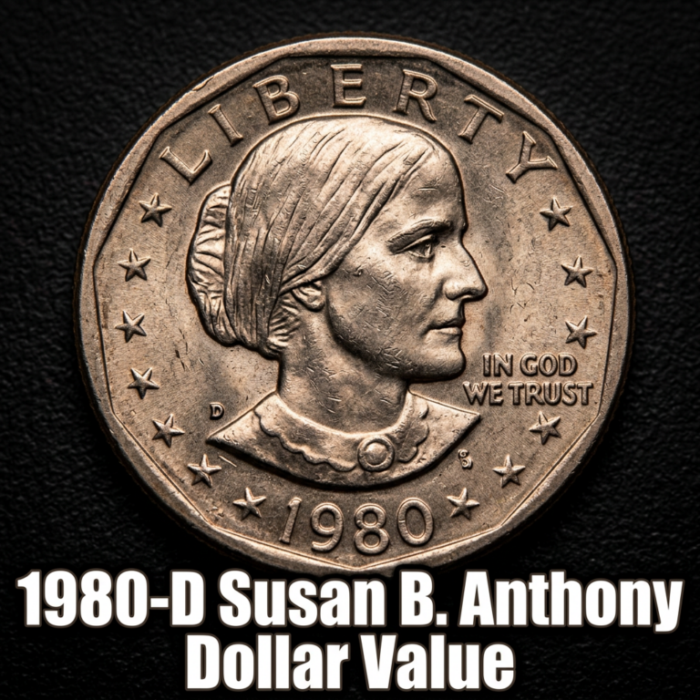 1980-D Susan B. Anthony Dollar Value and What Yours Might Be Worth