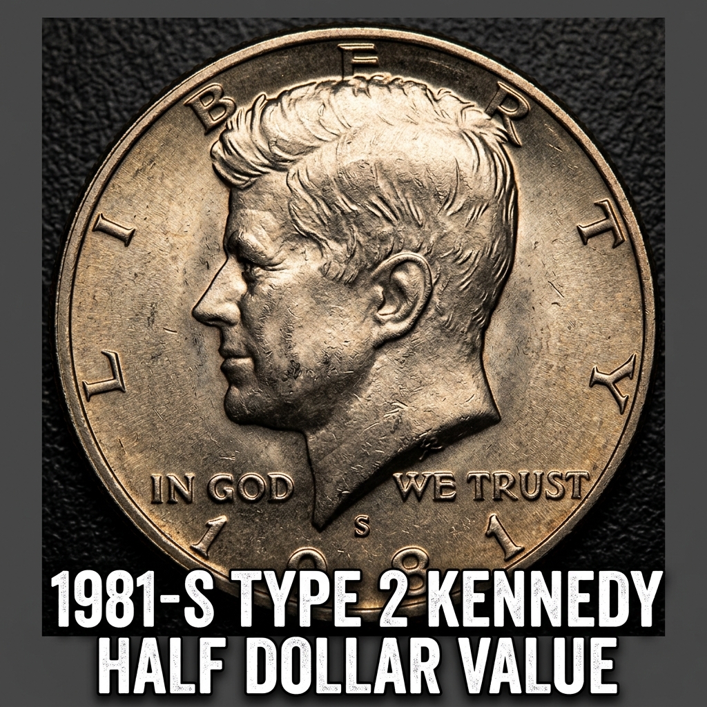 1981-S Type 2 Kennedy Half Dollar Value and What Collectors Are Paying Today