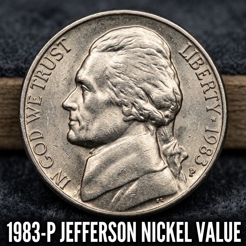 1983-P Jefferson Nickel Value What It's Worth and How to Tell the Difference
