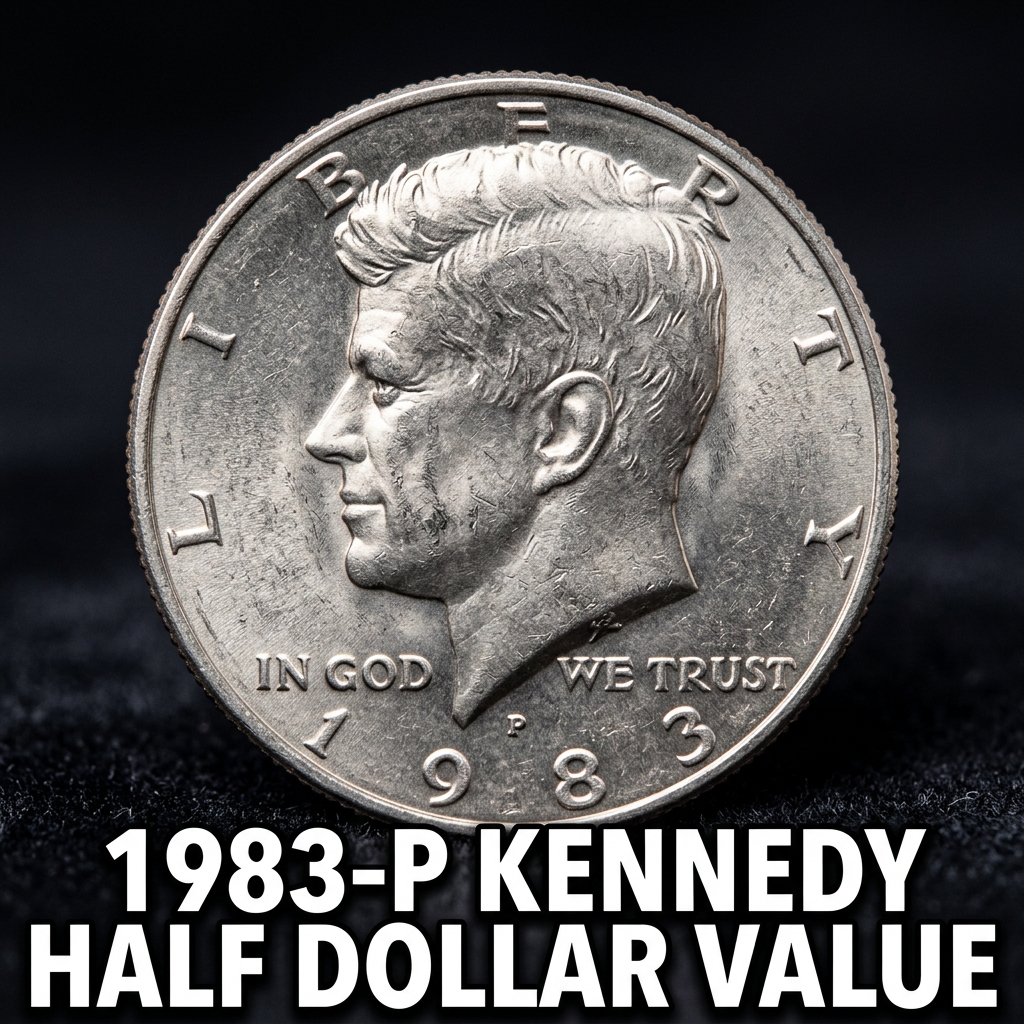 1983-P Kennedy Half Dollar Value Guide What This Coin Is Really Worth