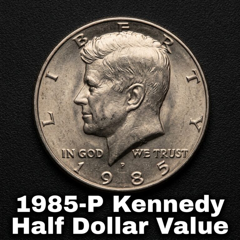1985-P Kennedy Half Dollar Value — What Is It Worth Today