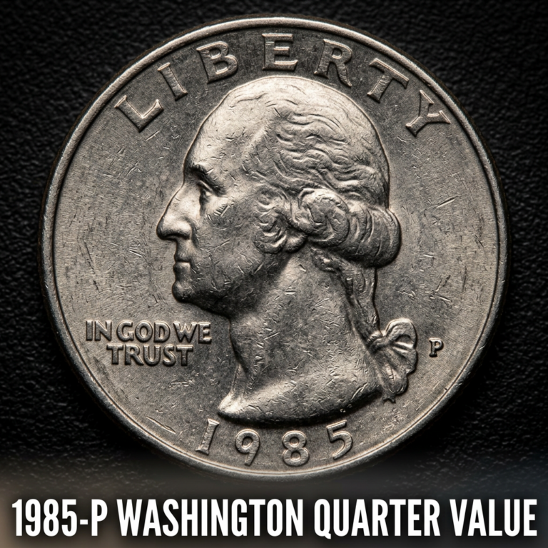 1985-P Washington Quarter Value What Is It Worth and Why