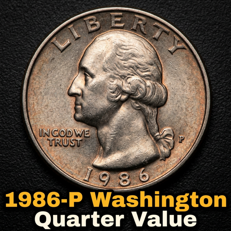 1986-P Washington Quarter Value Guide What Is It Worth Today