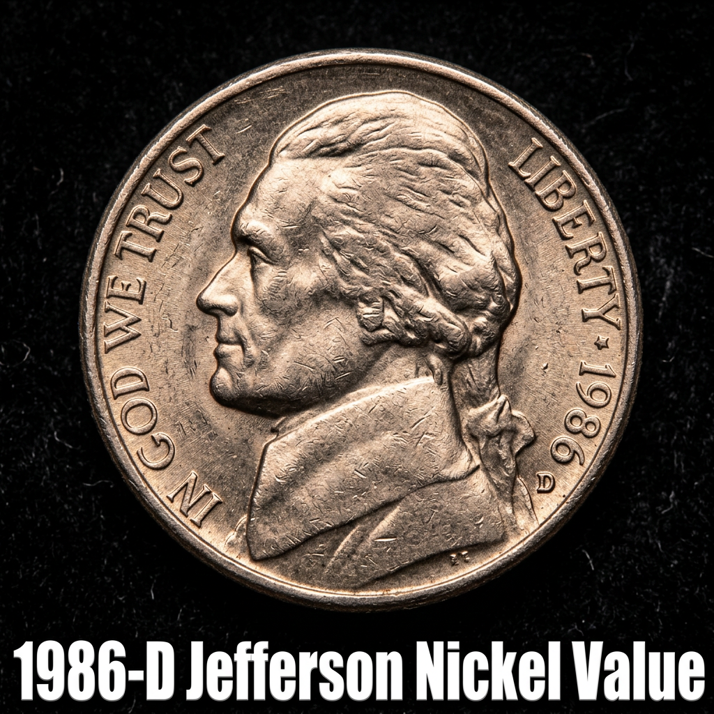 1986-D Jefferson Nickel Value and What Yours Might Be Worth
