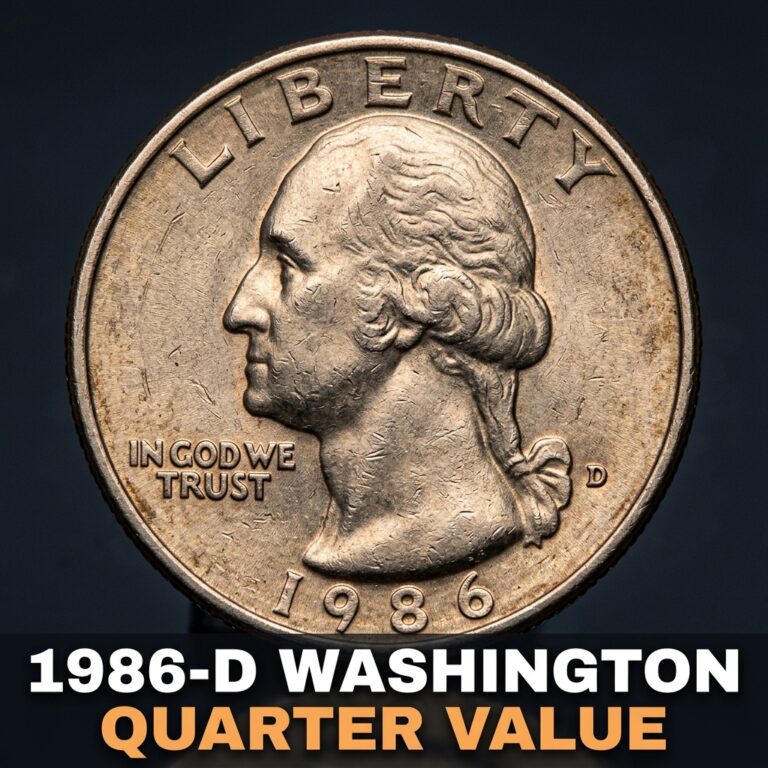 1986-D Washington Quarter Value What Is It Worth and Why It Matters