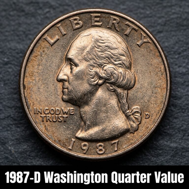 1987-D Washington Quarter Value What It's Worth and Why It Matters