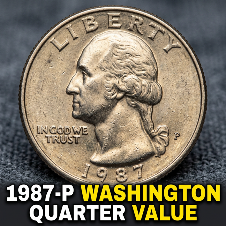 1987-P Washington Quarter Value What Is This Coin Worth Today