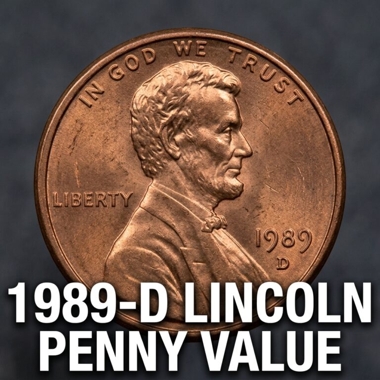 1989-D Lincoln Penny Value What It's Really Worth and Why It Matters