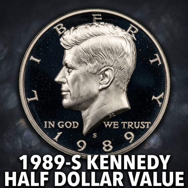 1989-S Kennedy Half Dollar Value and What Collectors Are Actually Paying