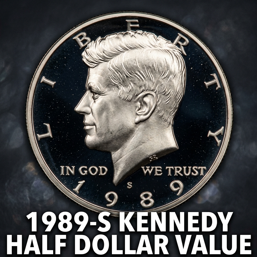 1989-S Kennedy Half Dollar Value and What Collectors Are Actually Paying