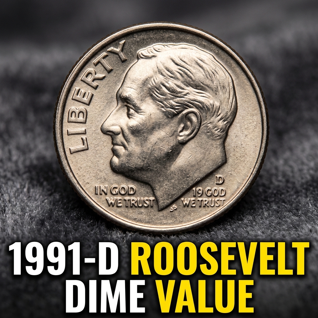 1991-D Roosevelt Dime Value and What Your Coin Is Worth Today