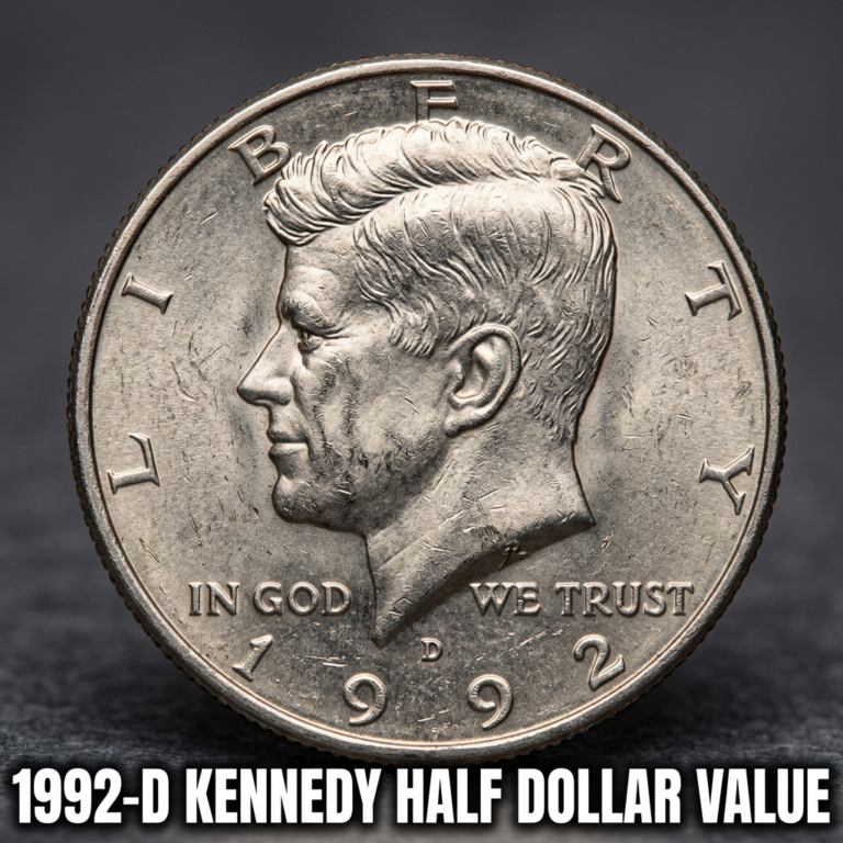 1992-D Kennedy Half Dollar Value What This Coin Is Actually Worth
