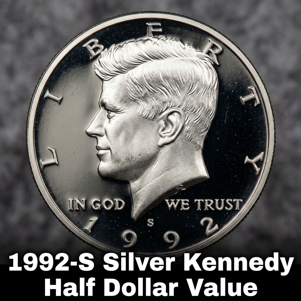 1992-S Silver Kennedy Half Dollar Value and What Collectors Are Paying Today