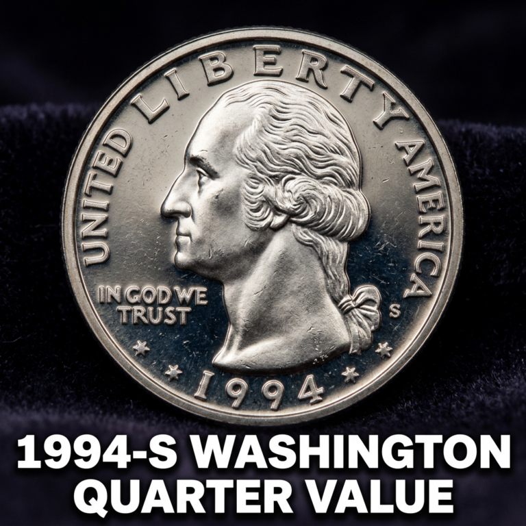 1994-S Washington Quarter Value Guide How Much Is It Worth Today