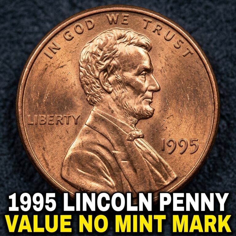 1995 Lincoln Penny Value No Mint Mark What It's Worth and Why Collectors Care