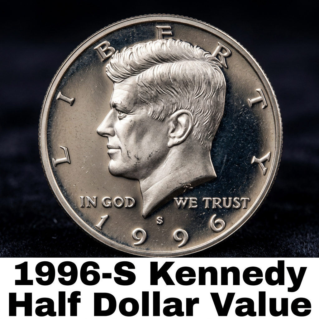 1996-S Kennedy Half Dollar Value What This Proof Coin Is Actually Worth