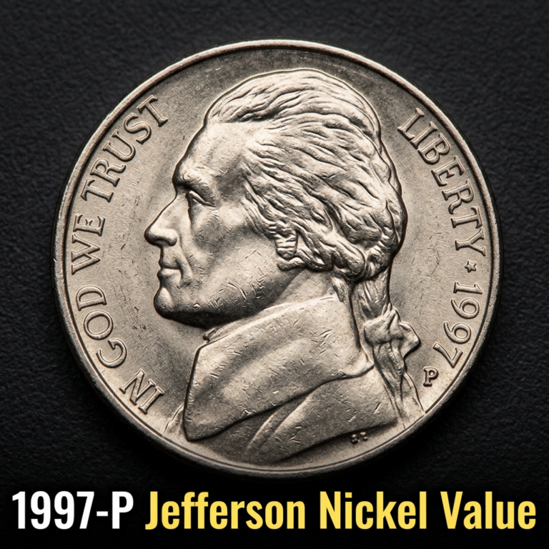 1997-P Jefferson Nickel Value What It's Worth and Why Collectors Care