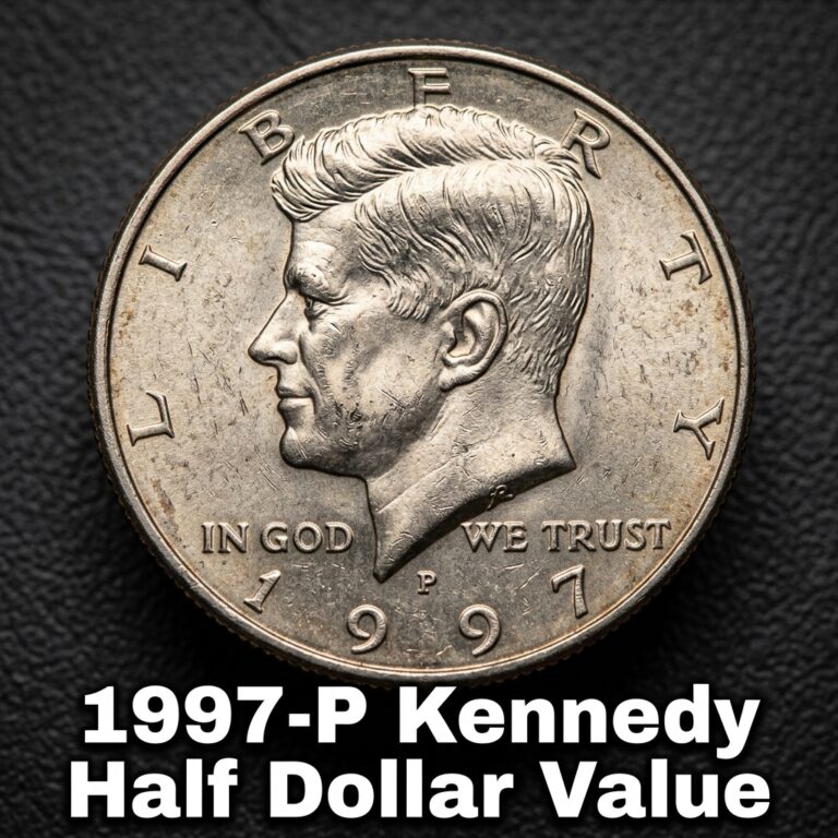1997-P Kennedy Half Dollar Value and What It's Worth Today