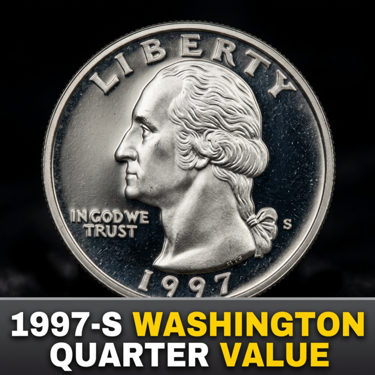 1997-S Washington Quarter Value What It's Worth and Why Collectors Care