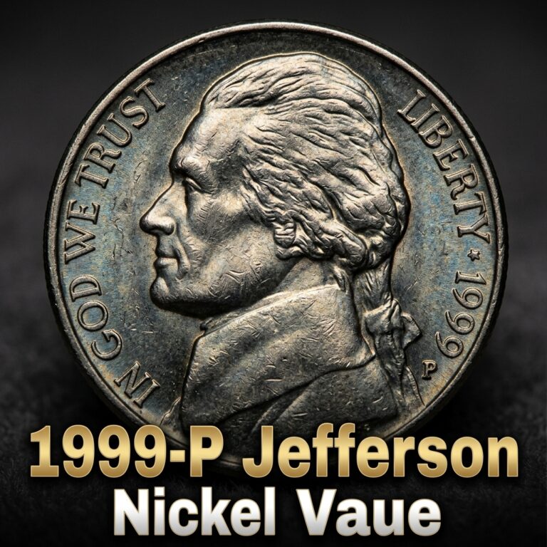 1999-P Jefferson Nickel Value Guide What It's Worth and Why
