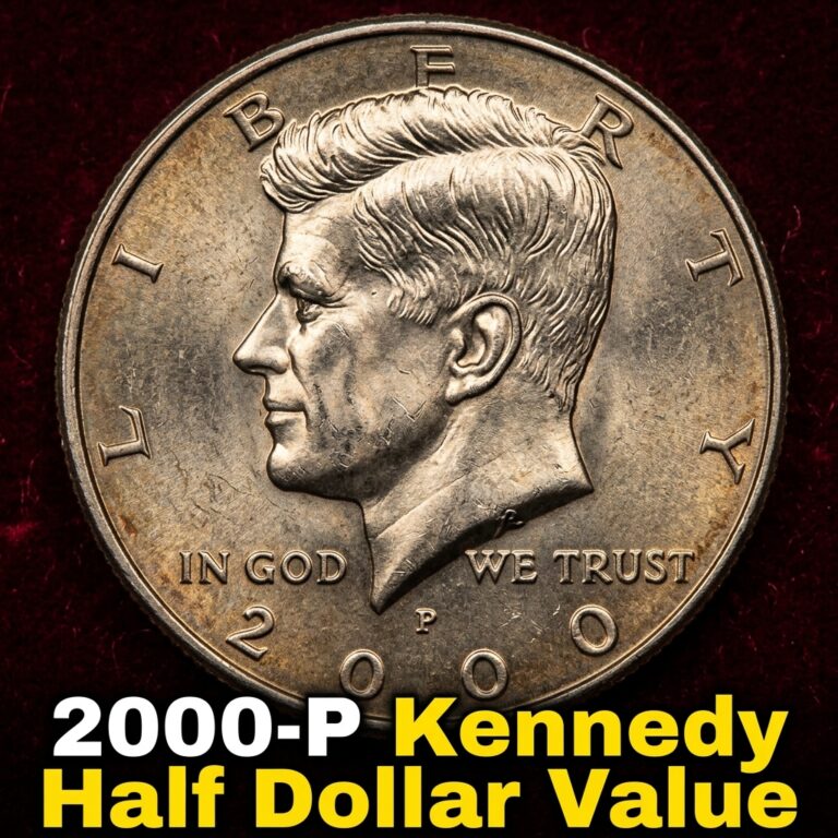 2000-P Kennedy Half Dollar Value — What This Modern Coin Is Actually Worth