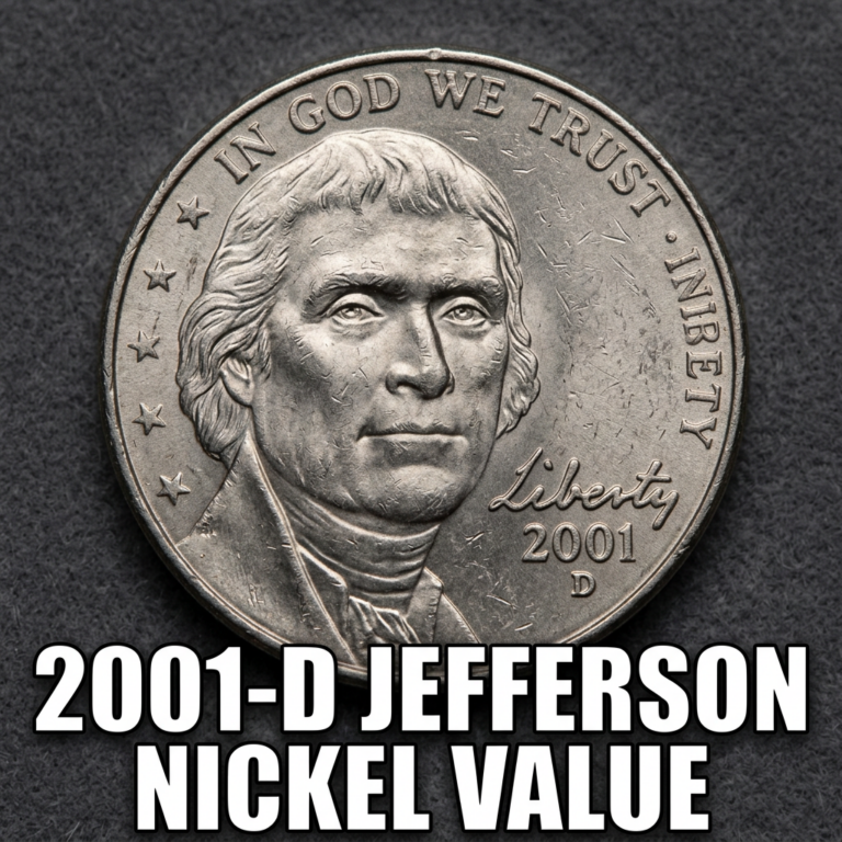 2001-D Jefferson Nickel Value and What Your Coin Is Actually Worth