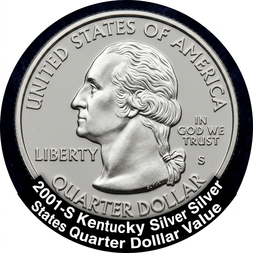 2001-S Kentucky Silver Proof Quarter Value and What Collectors Are Paying Today