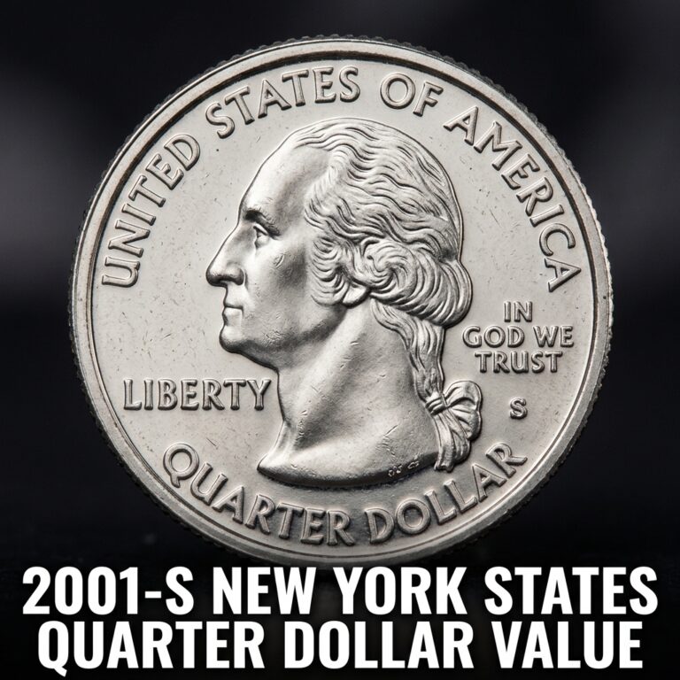 2001-S New York State Quarter Dollar Value Guide What Is It Worth and Why Collectors Care