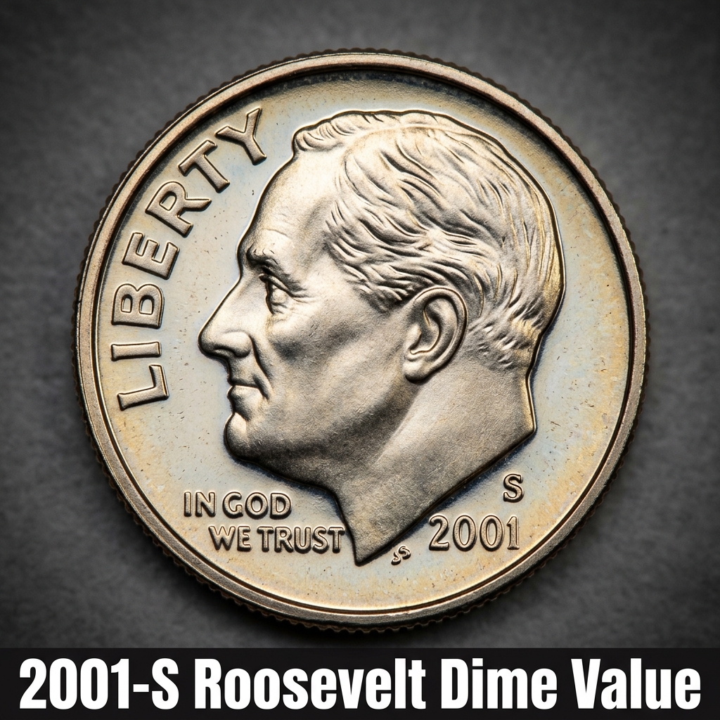 2001-S Roosevelt Dime Value — What Your Proof Coin Is Actually Worth