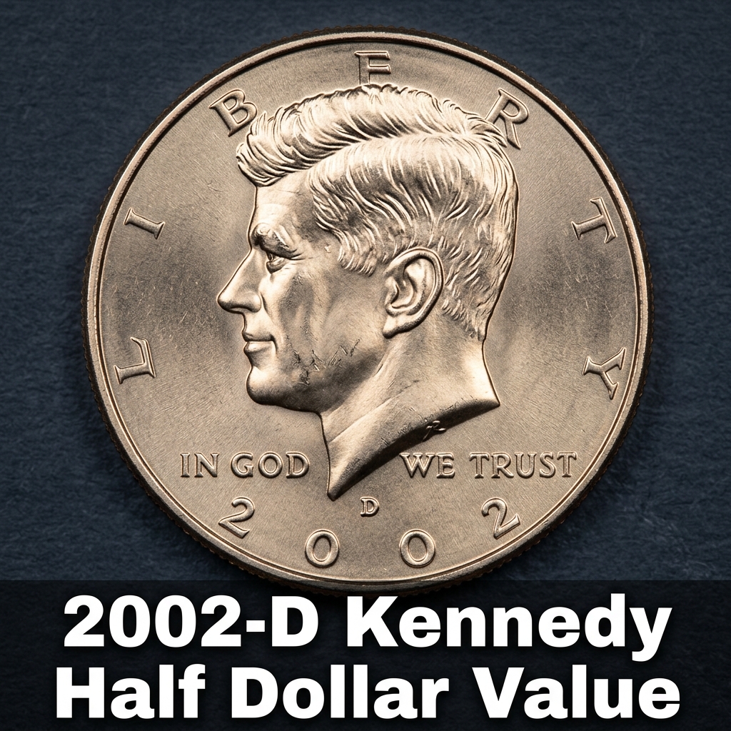 2002-D Kennedy Half Dollar Value — What It's Worth and Why