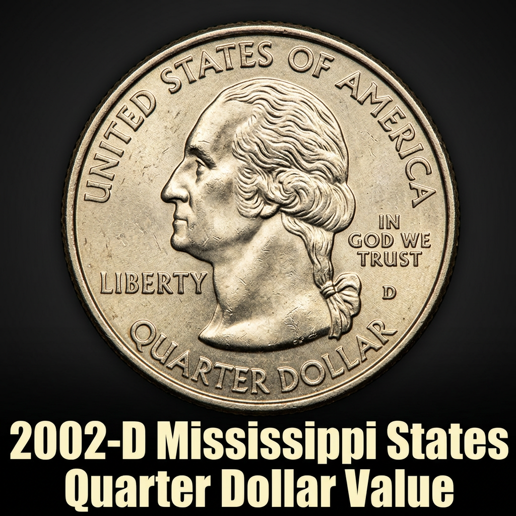 2002-D Mississippi State Quarter Value What It's Worth and Why Collectors Care