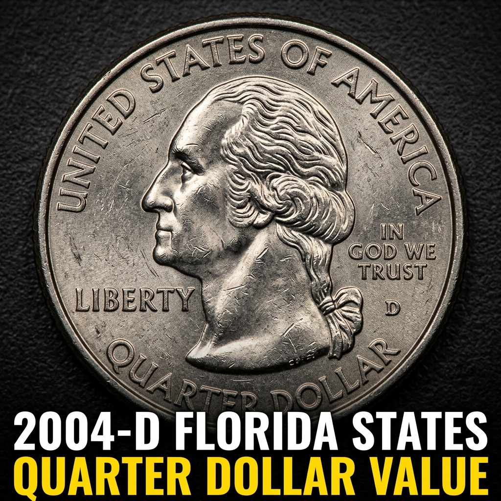 2004-D Florida State Quarter Value Guide What It's Worth and How to Find Out