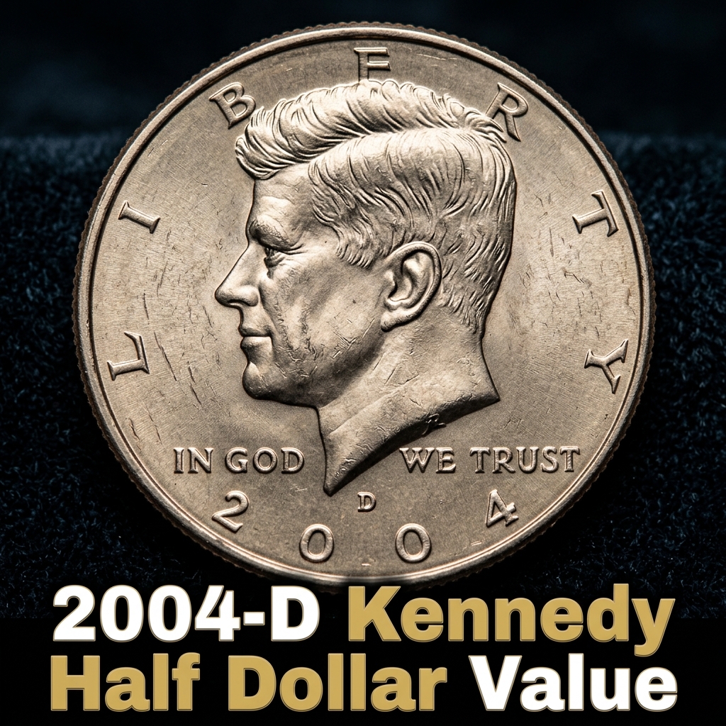 2004-D Kennedy Half Dollar Value — What Your Coin Is Actually Worth