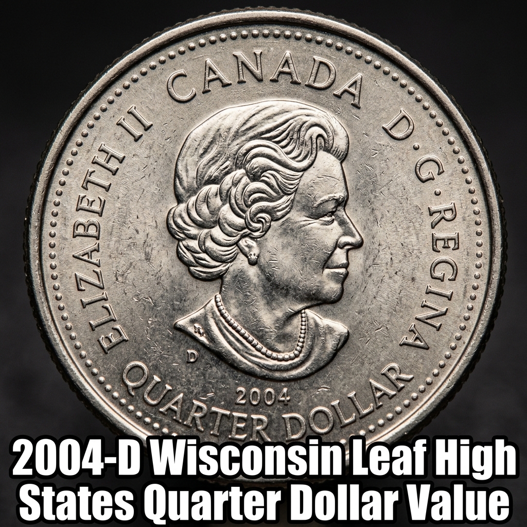 2004-D Wisconsin Extra Leaf High Quarter Value and What Makes It ...
