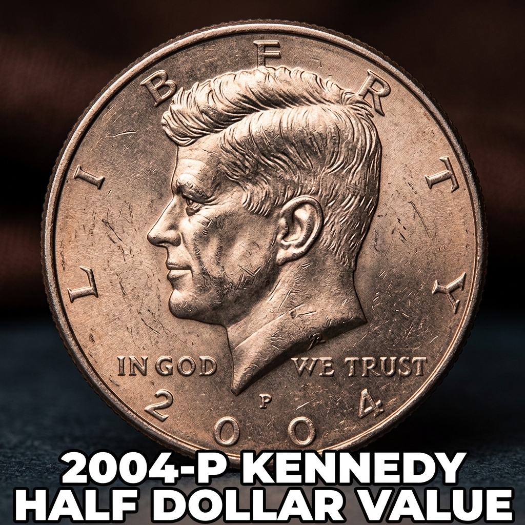 2004-P Kennedy Half Dollar Value Guide What Is It Worth and Why