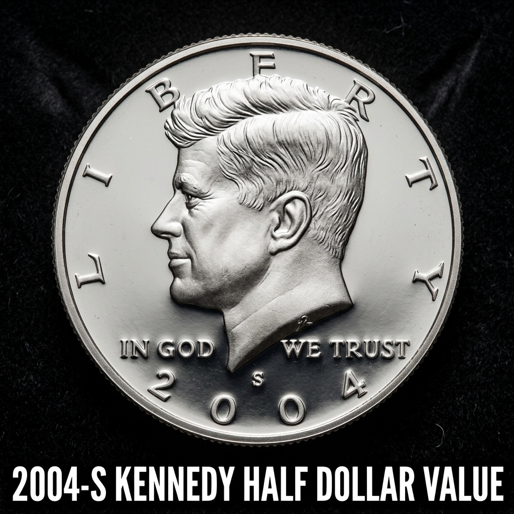 2004-S Kennedy Half Dollar Value — What Your Proof Coin Is Actually Worth