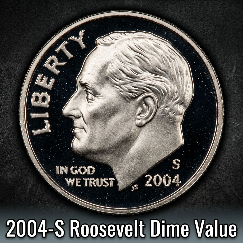 2004-S Roosevelt Dime Value: What Your Proof Coin Is Actually Worth